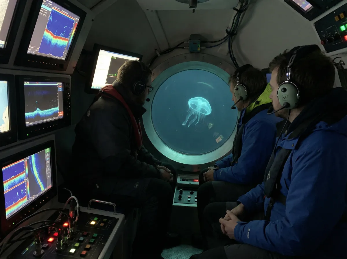 深潜器内部科学家观测新物种 - bt7086 最新集合
